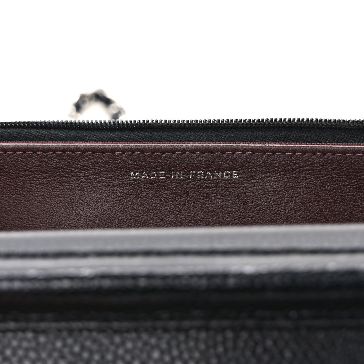 Chanel Caviar Quilted Wallet on Chain WOC Black 7 of 10