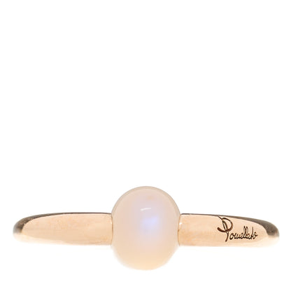 Pomellato 18K Rose Gold Adularia M'Ama Non M'Ama Ring 52 6 1 of 5