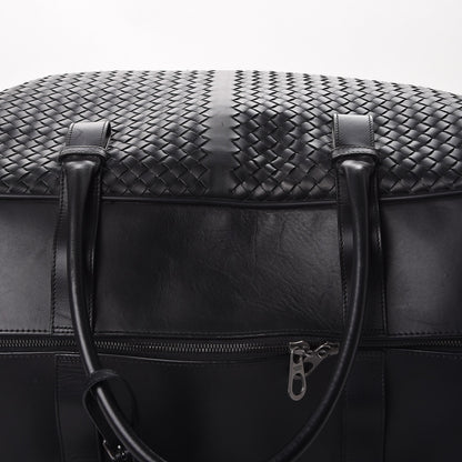 Bottega Veneta Nappa Intrecciato Luggage Travel Bag Nero Black 12 of 15