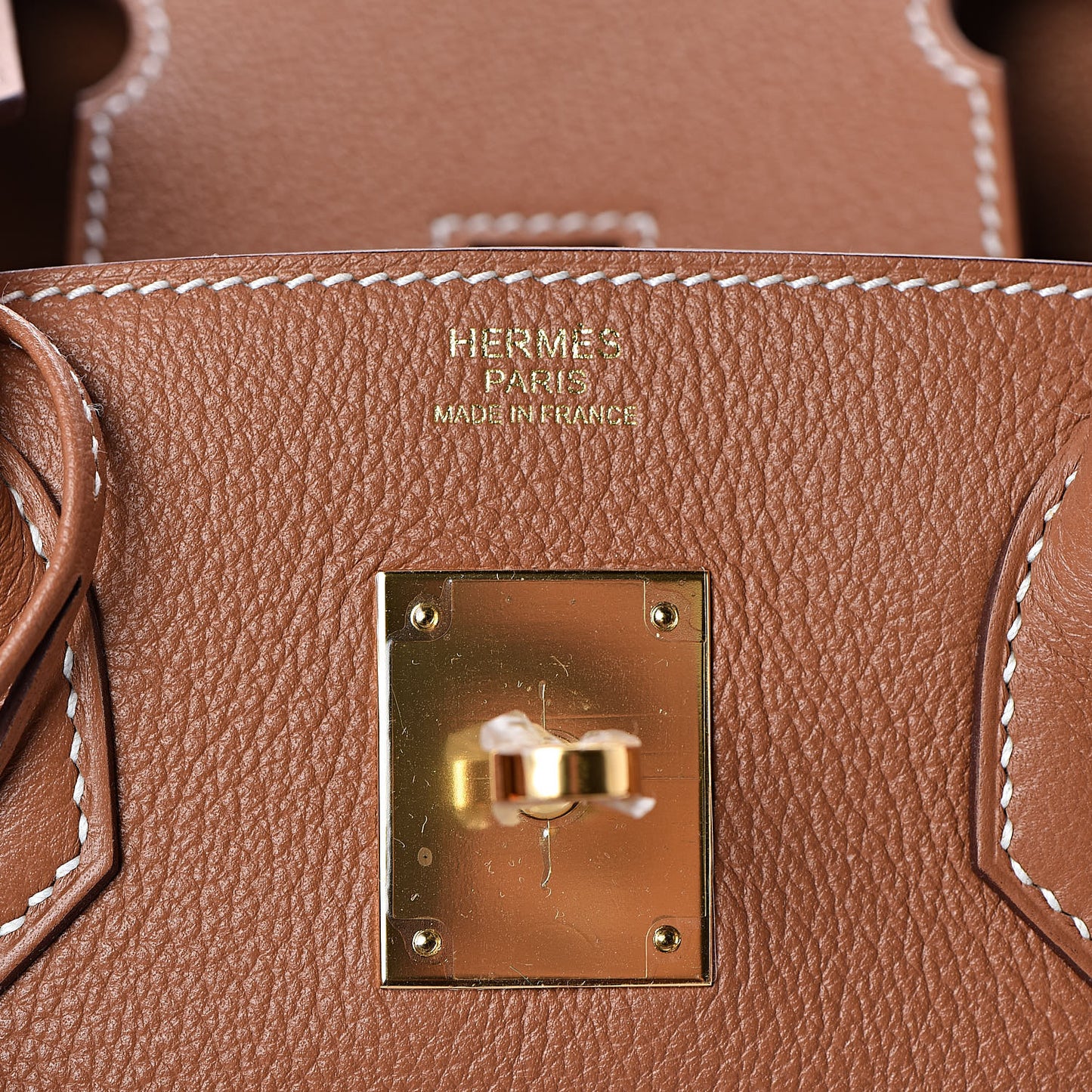 Taurillon Novillo Birkin 30 Gold