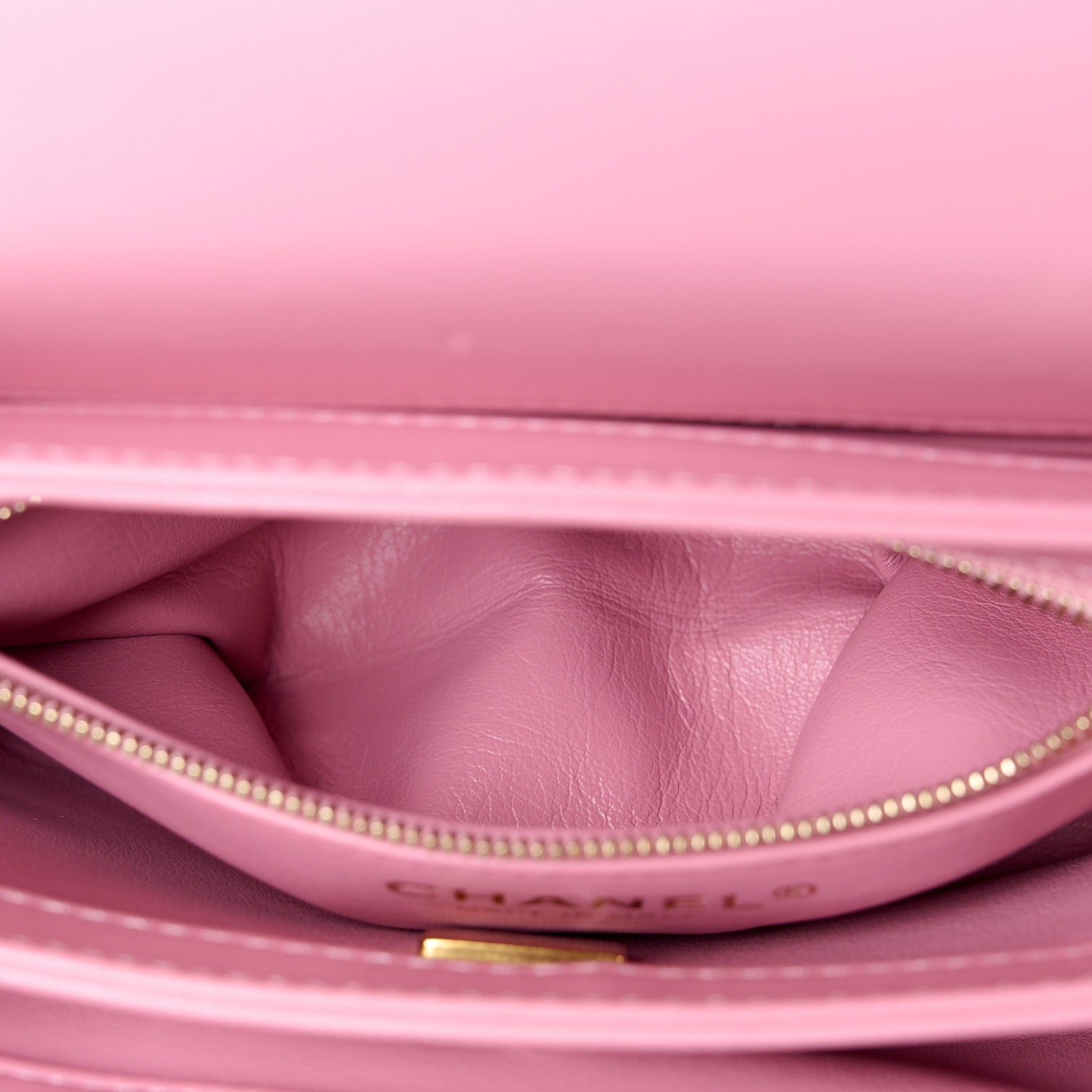 Chanel Lambskin Quilted Small Trendy CC Flap Dual Handle Bag Pink 6 of 14
