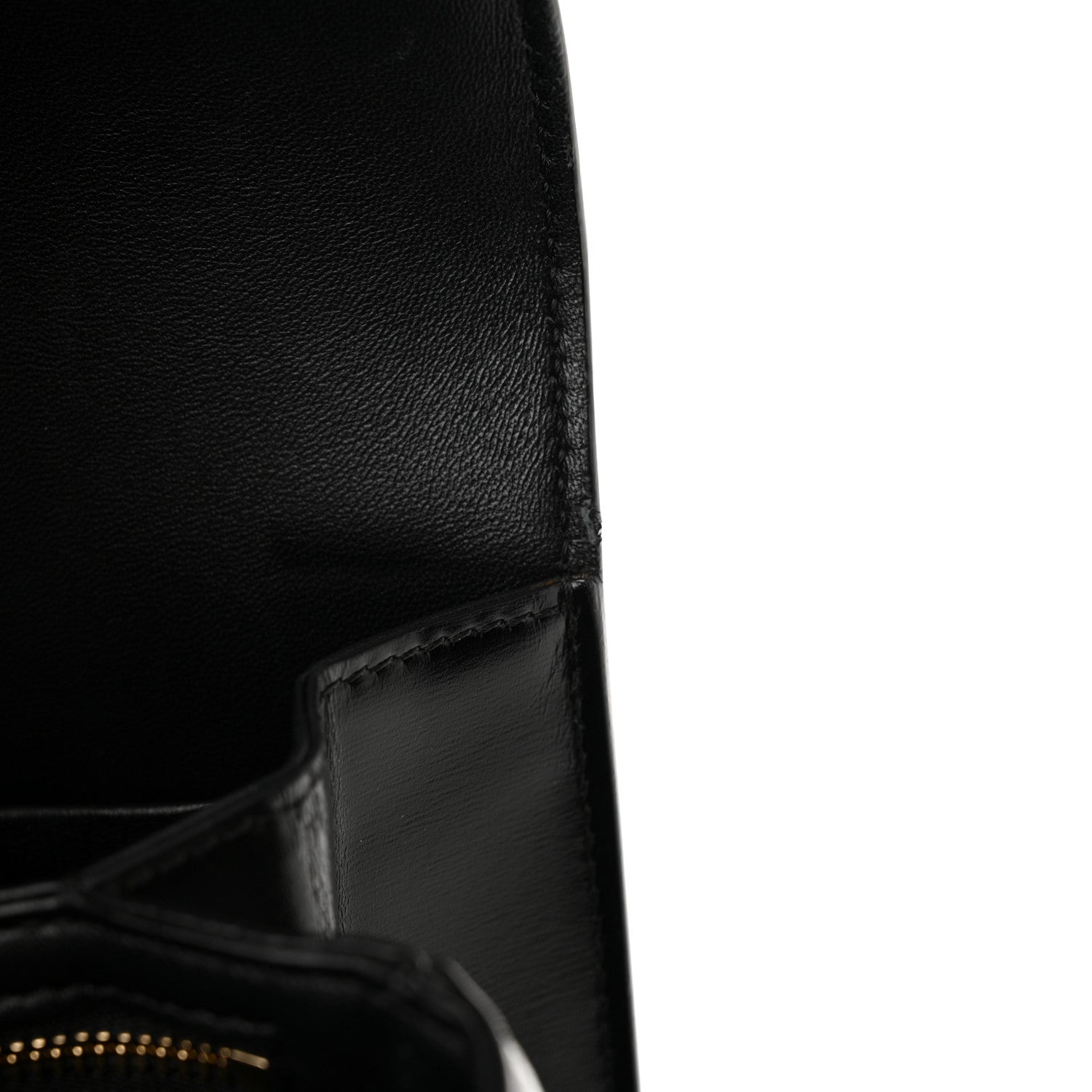 Celine Shiny Calfskin Large Triomphe Black 13 of 17