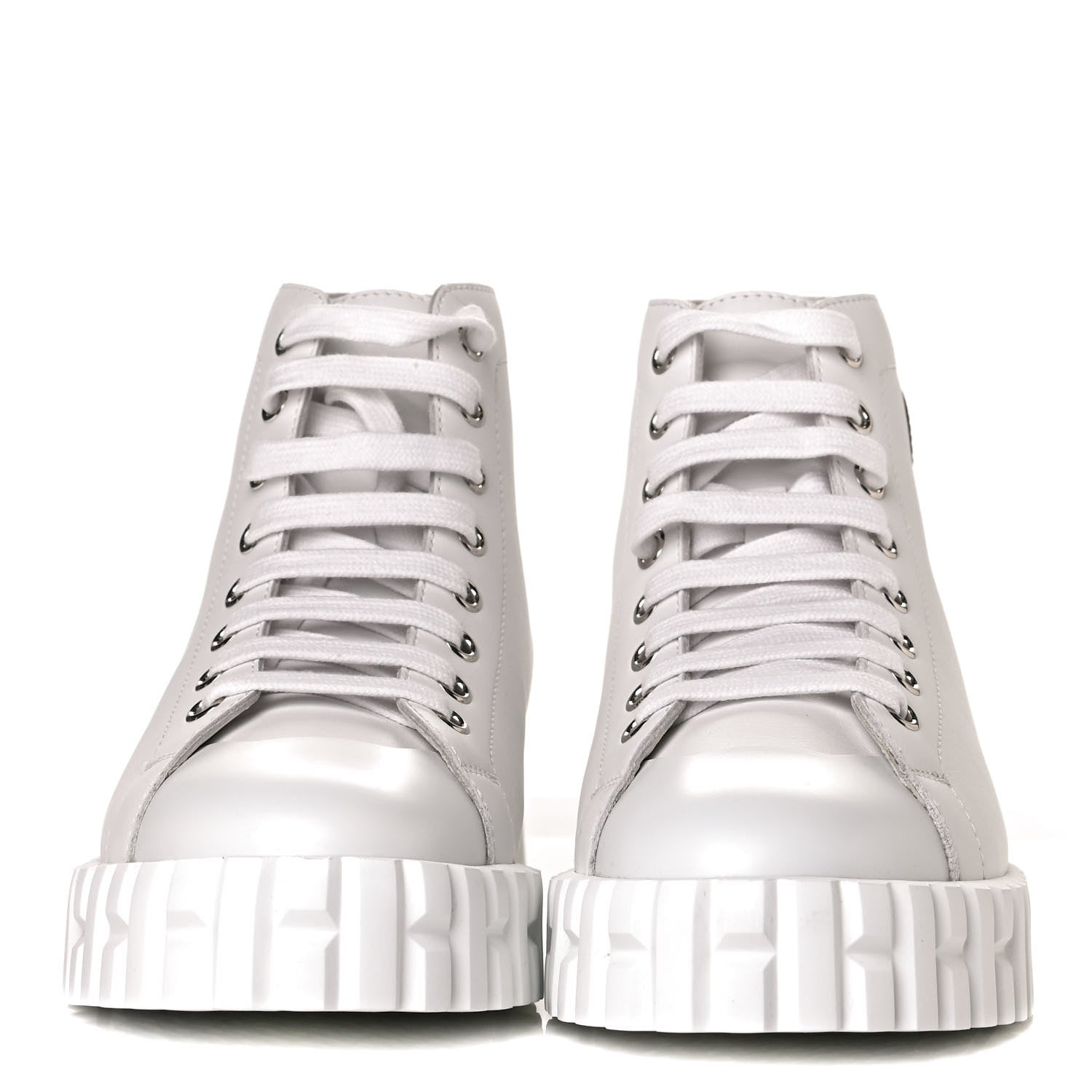Hermes Calfskin Womens Climb Sneakers 36 White 3 of 20