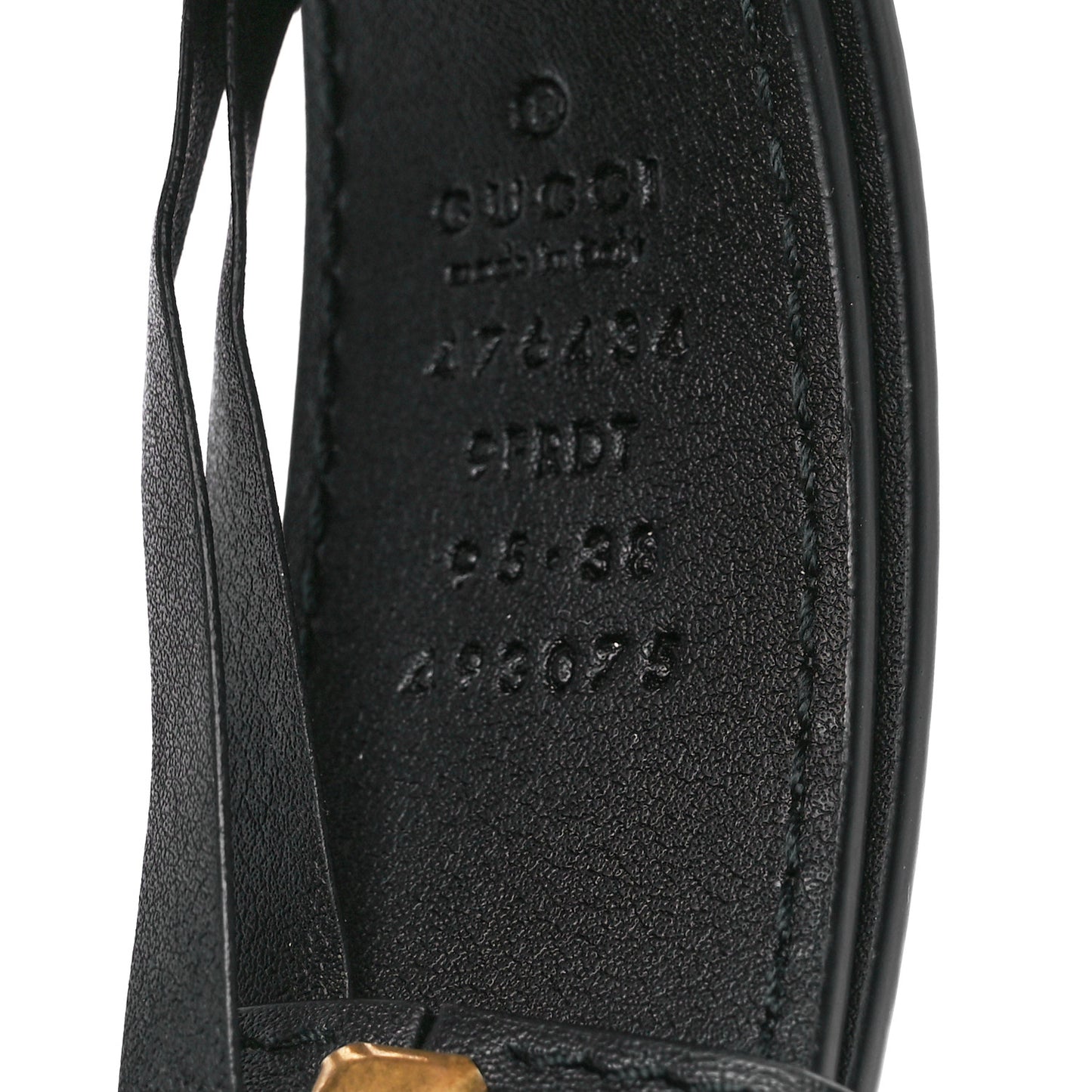 Velvet Matelasse GG Marmont Belt Bag 95 38 Black
