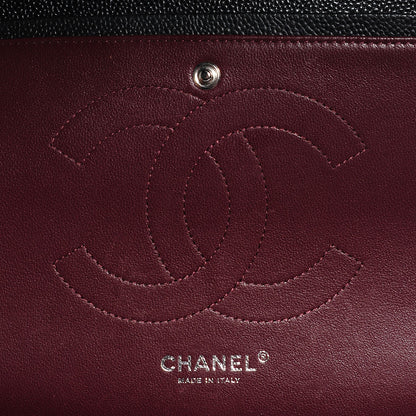 Chanel Caviar Quilted Jumbo Double Flap Black 6 of 9