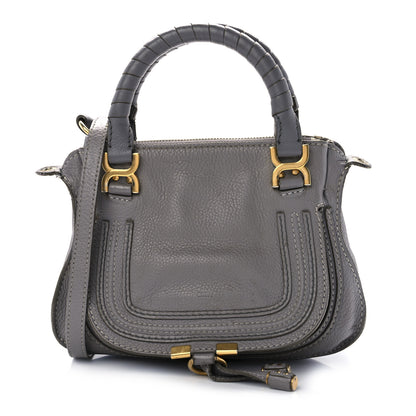 Chloe Calfskin Mini Marcie Satchel Cashmere Grey 1 of 9