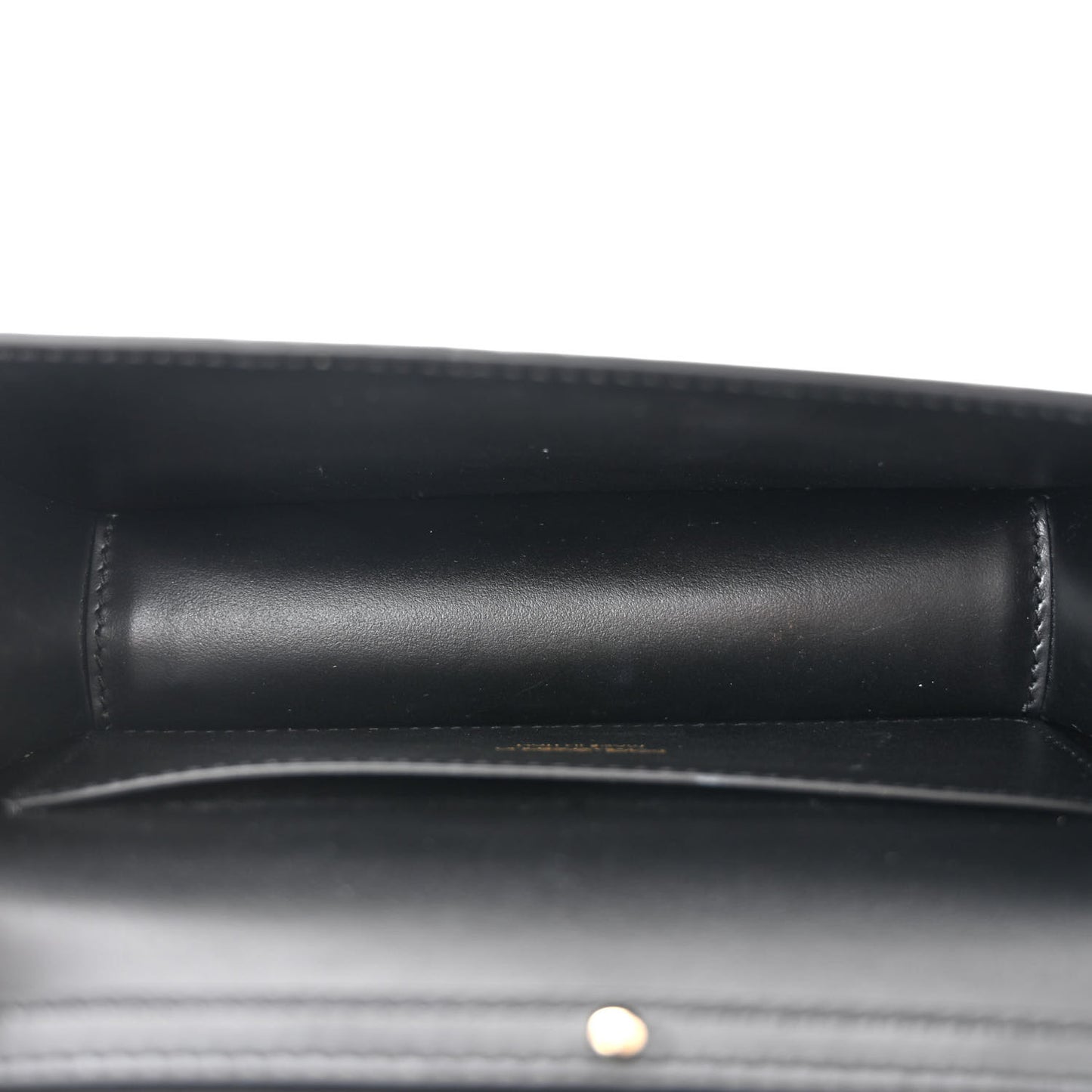 Calfskin 3.5 Flap Crossbody Bag Black