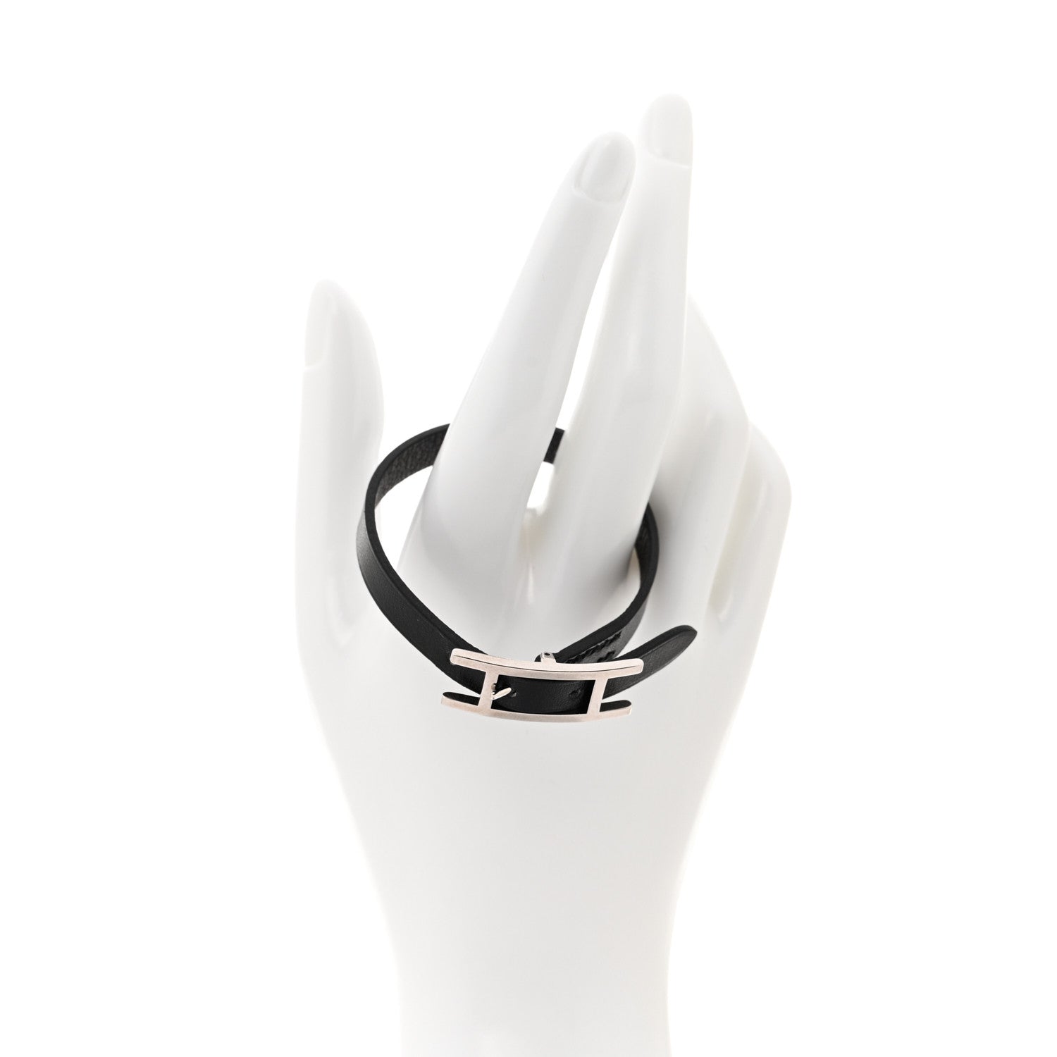 Hermes Swift Behapi Single Tour Bracelet S Black 2 of 6
