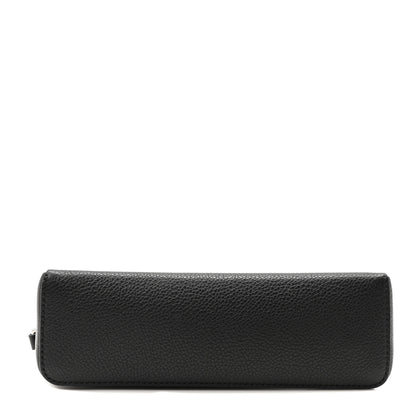 Loro Piana Grained Calfskin L19 Extra Pocket Pouch Black 4 of 9