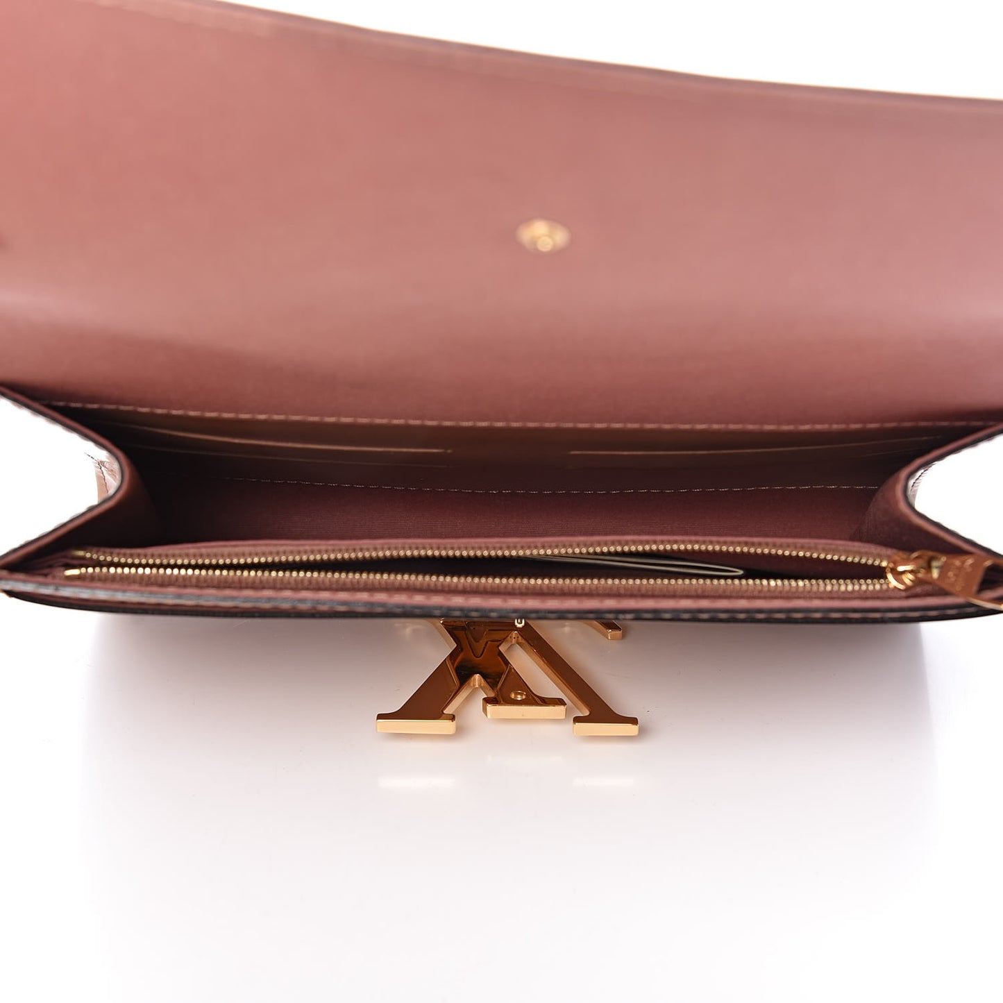 Patent Louise New Sobe Clutch Rose Velours