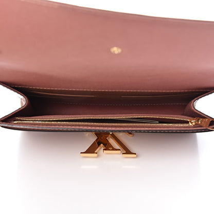 Louis Vuitton Patent Louise New Sobe Clutch Rose Velours 5 of 7
