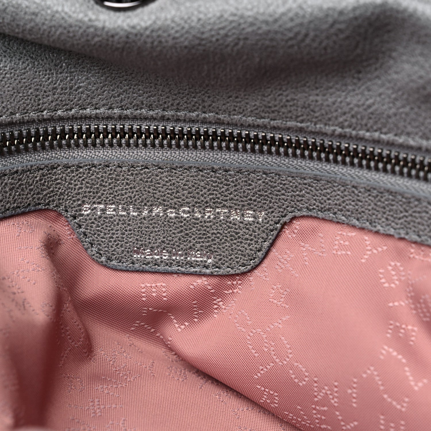 Stella McCartney Shaggy Deer Small Falabella Tote Light Grey 6 of 9