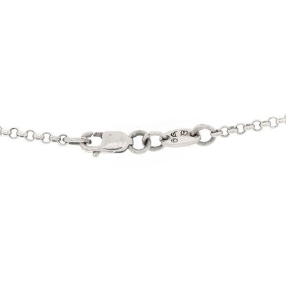 Chrome Hearts Sterling Silver Safety Pin Pendant Necklace 4 of 4