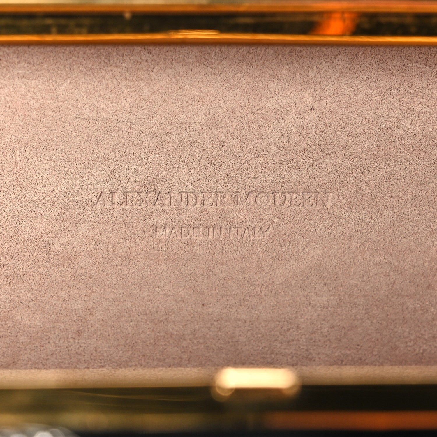 Alexander McQueen Silk Crystal Knucklebox Clutch Black 6 of 12