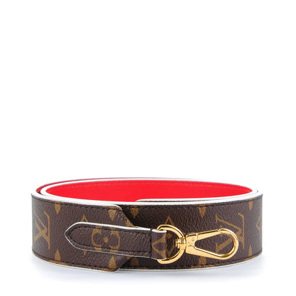 Louis Vuitton Monogram Bandouliere Shoulder Strap Red 1 of 6