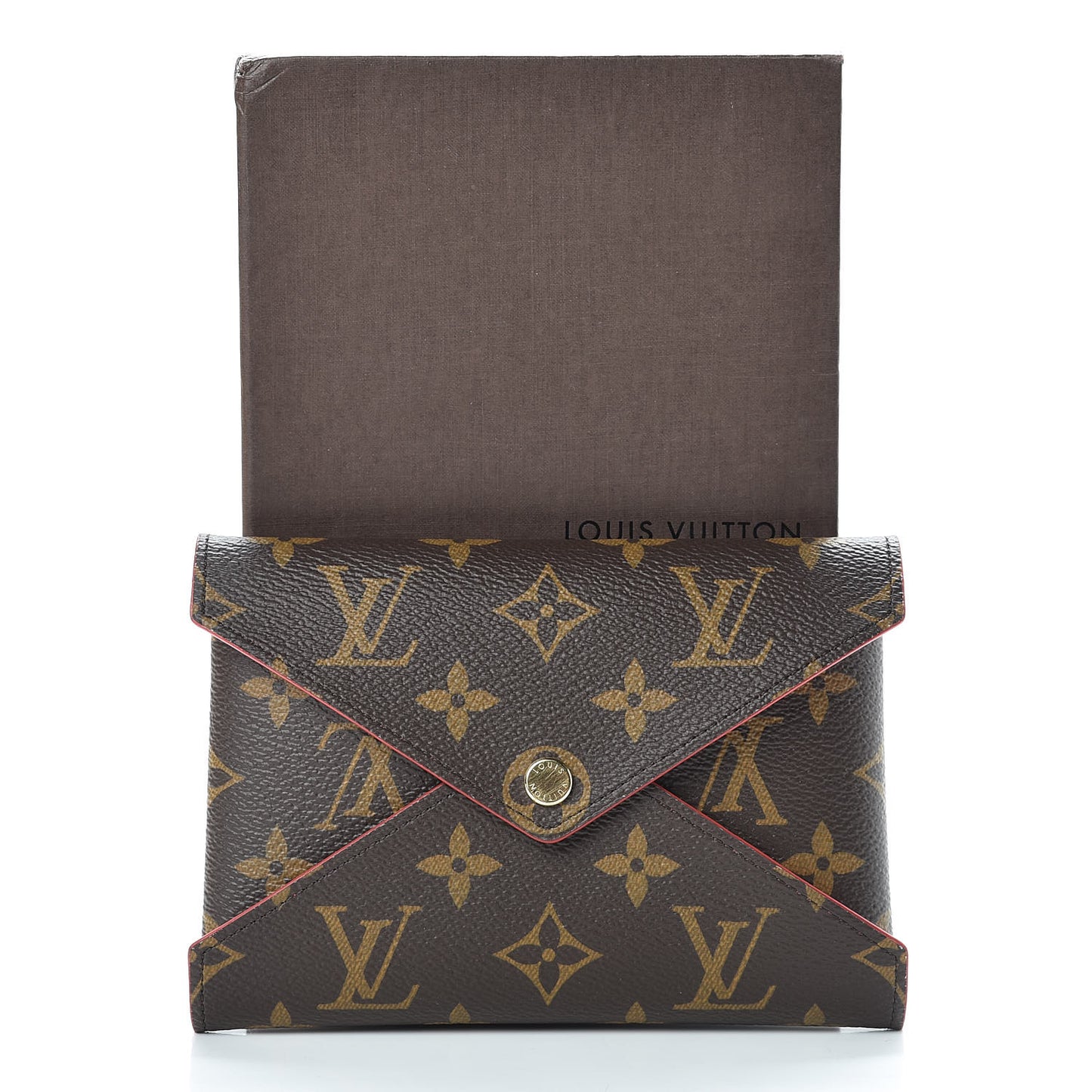 Monogram Medium Kirigami Pochette Insert Coquelicot