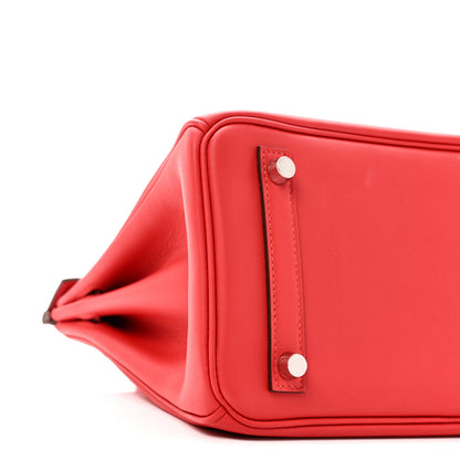Hermes Swift Birkin 25 Rouge Radieux 9 of 10