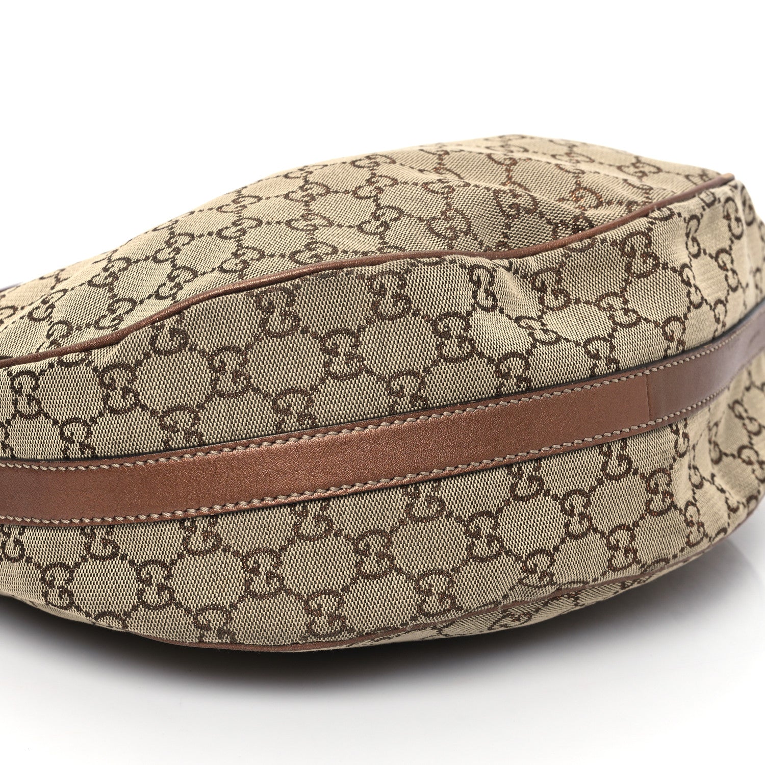 Gucci Monogram Medium GG Twins Hobo Bronze 9 of 14