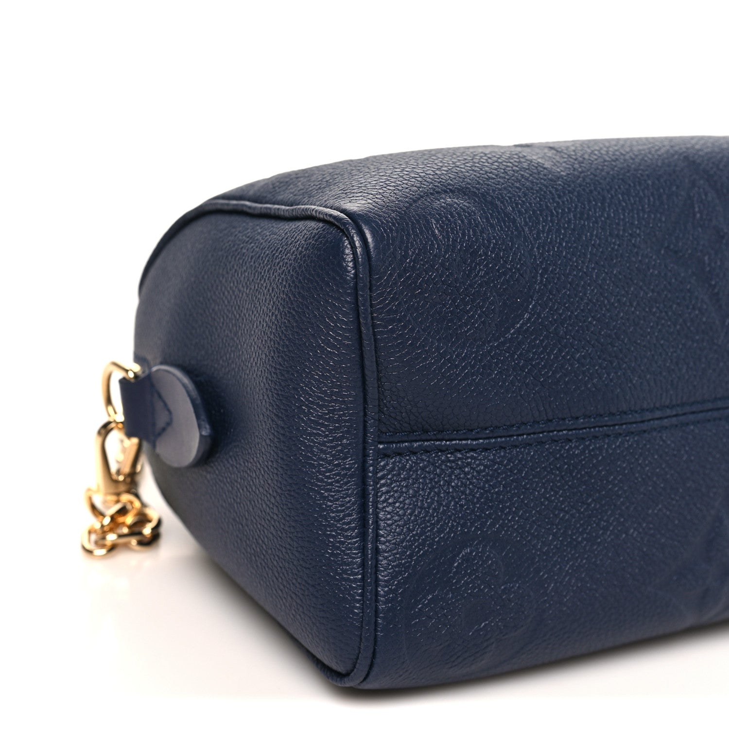 Louis Vuitton Empreinte Monogram Giant Speedy Bandouliere 20 Navy 8 of 9