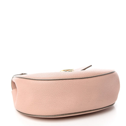 Chloe Grained Lambskin Drew Shoulder Bag Cement Pink 3 of 10