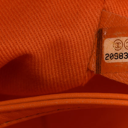 Chanel Canvas Medium Deauville Tote Orange 9 of 11