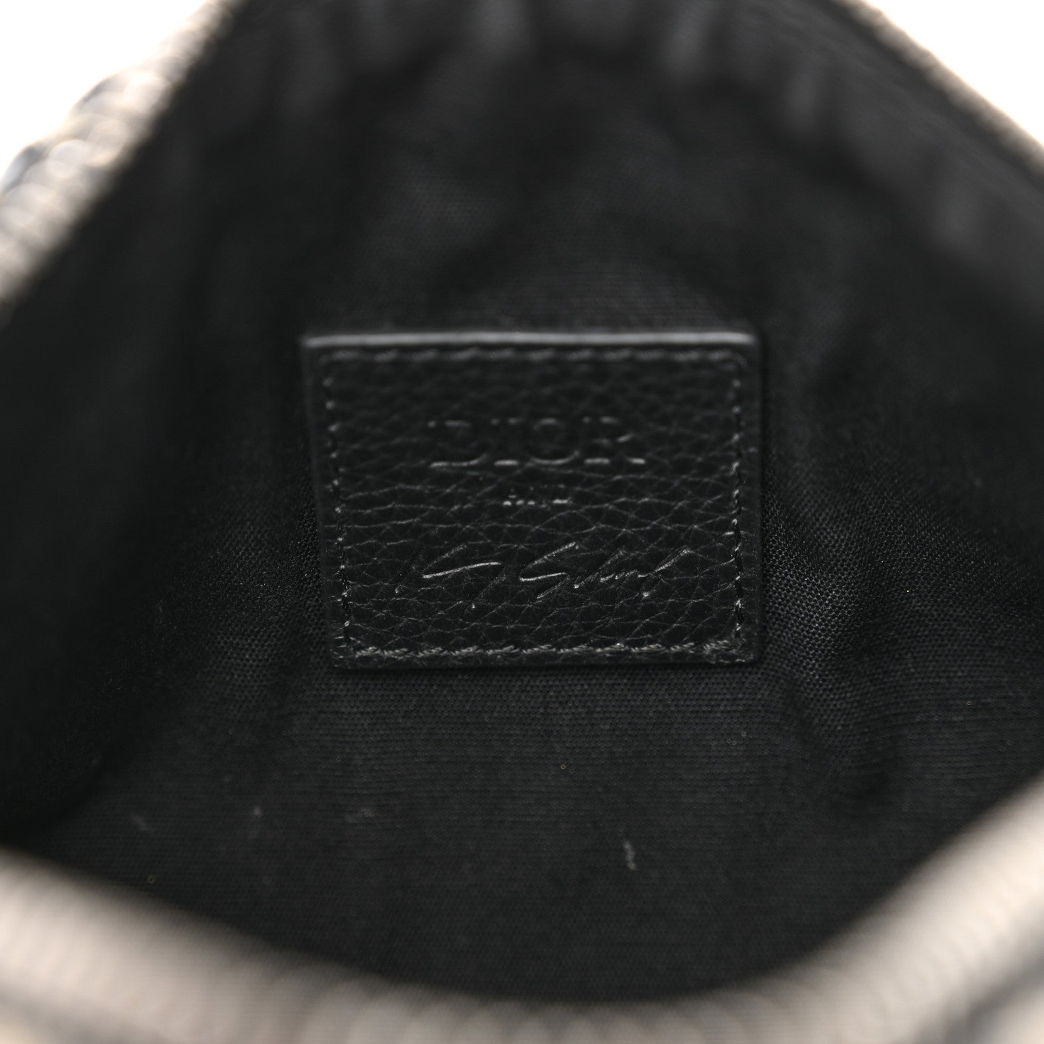 Christian Dior X KENNY SCHARF Oblique Canvas Embroidered Patches Roller Messenger Bag Charcoal 6 of 12