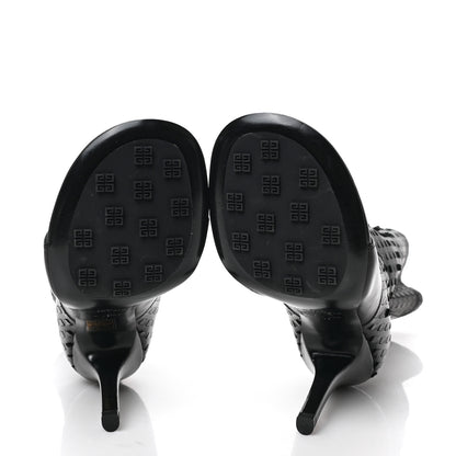 Givenchy Lambskin Look Book Thong Boots 40 Black 5 of 8