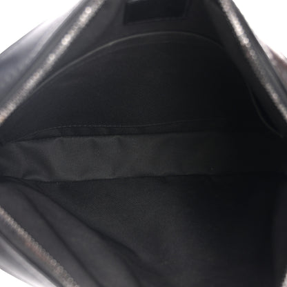 Louis Vuitton Calfskin Monogram Shadow Duo Messenger Black 5 of 11