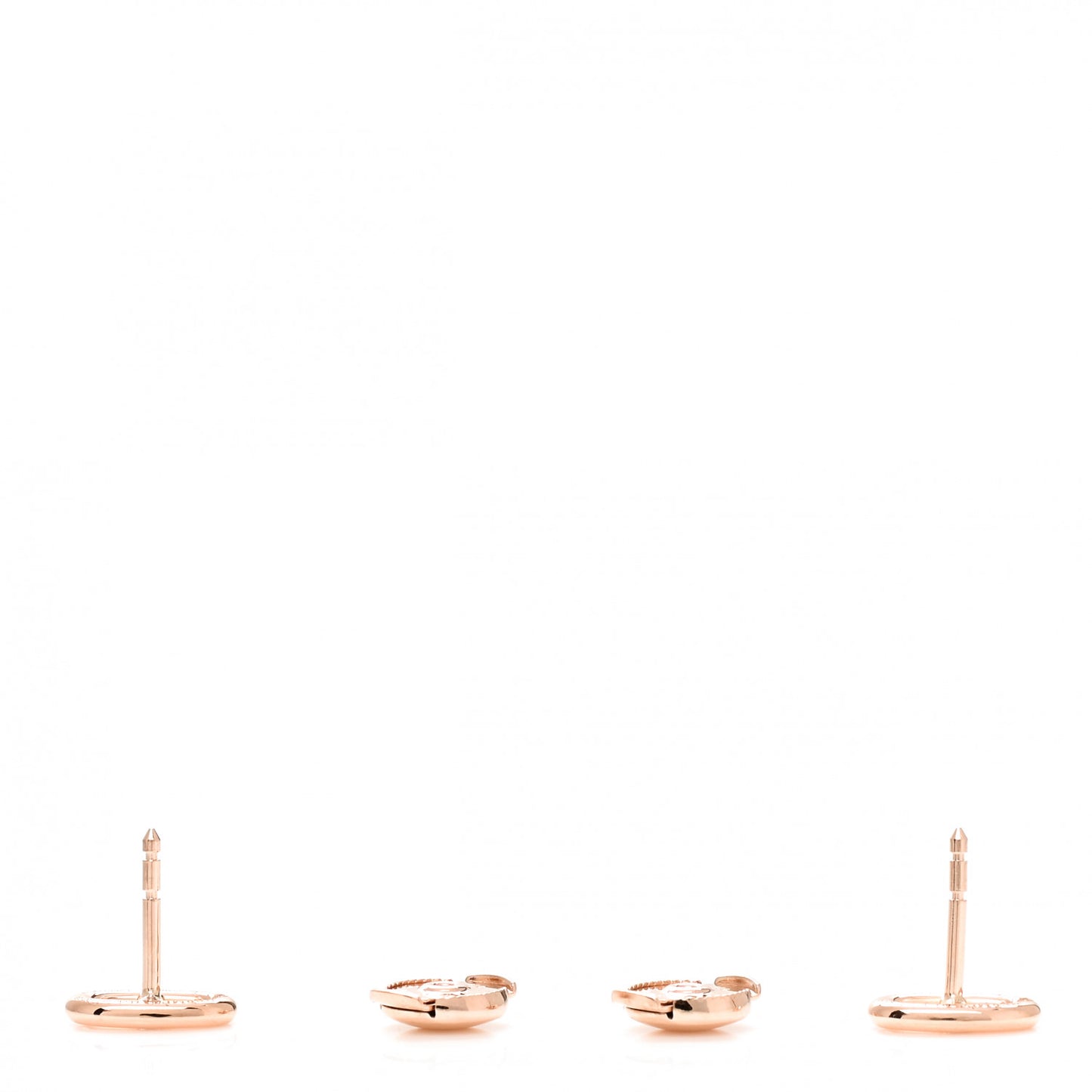 18K Rose Gold TPM Farandole Stud Earrings