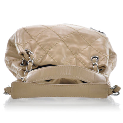 Chanel Lambskin Expandable Tote Camel Beige 5 of 9