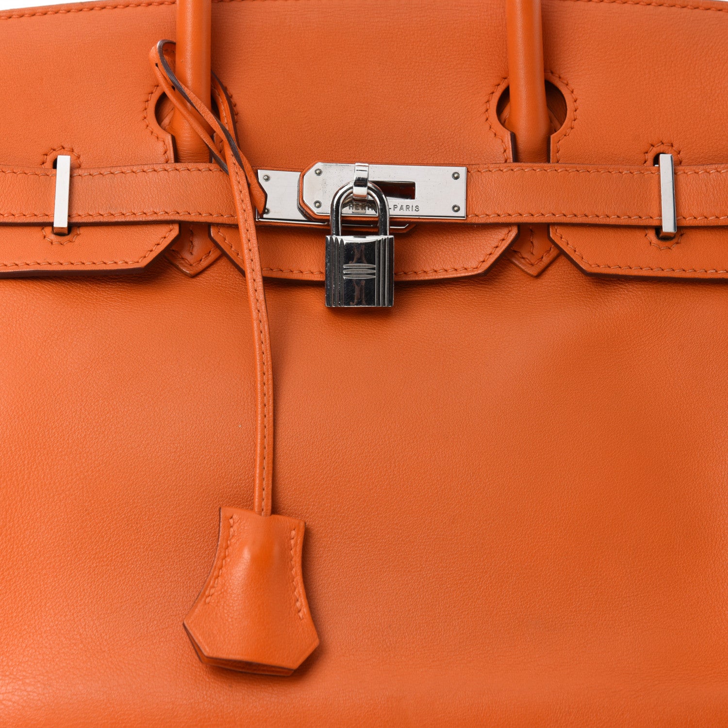 Hermes Swift Birkin 30 Orange 15 of 15