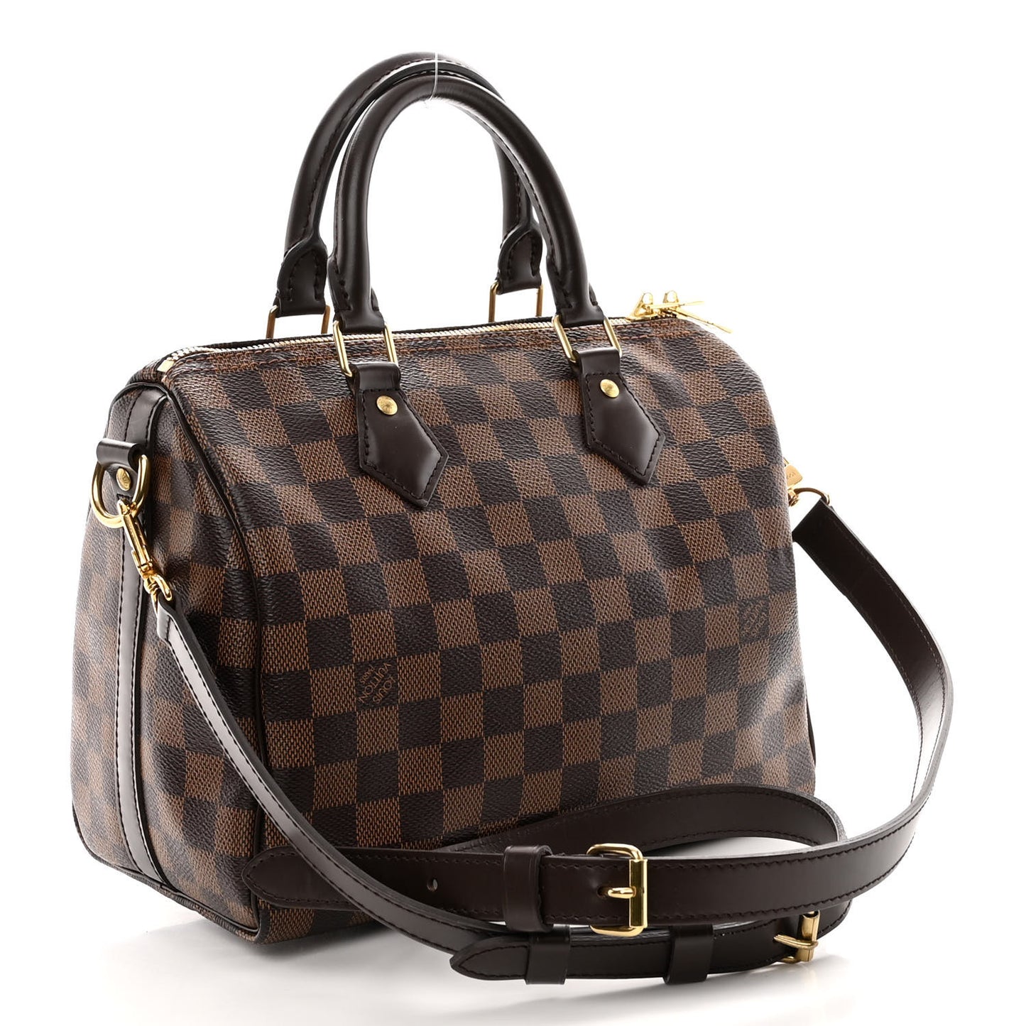 Damier Ebene Speedy Bandouliere 25