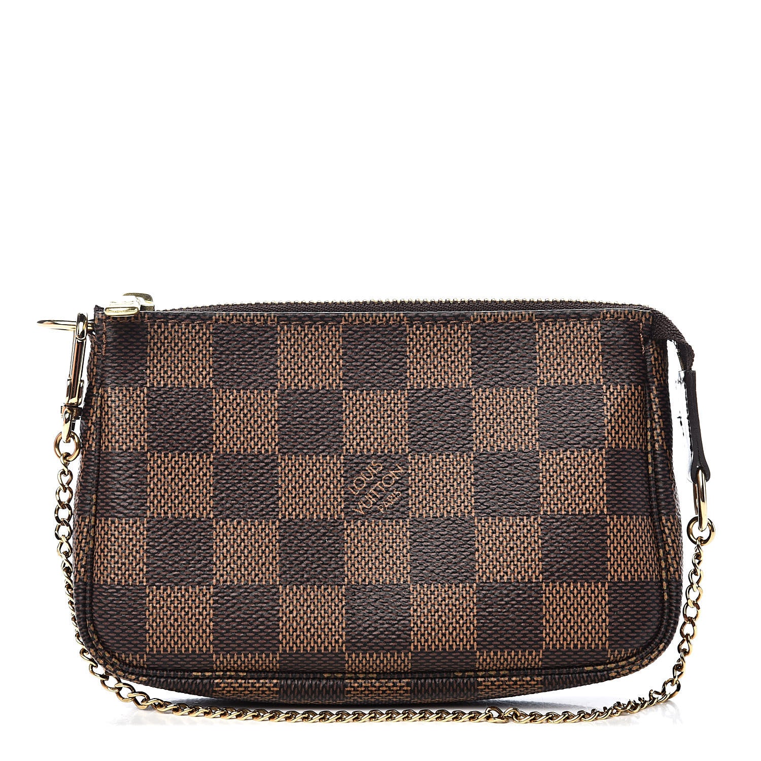 Louis Vuitton Damier Ebene Mini Pochette Accessories 1 of 8