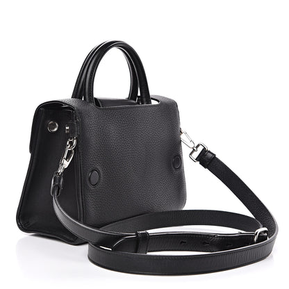 Christian Dior Grained Calfskin Mini Diorever Flap Black 3 of 13