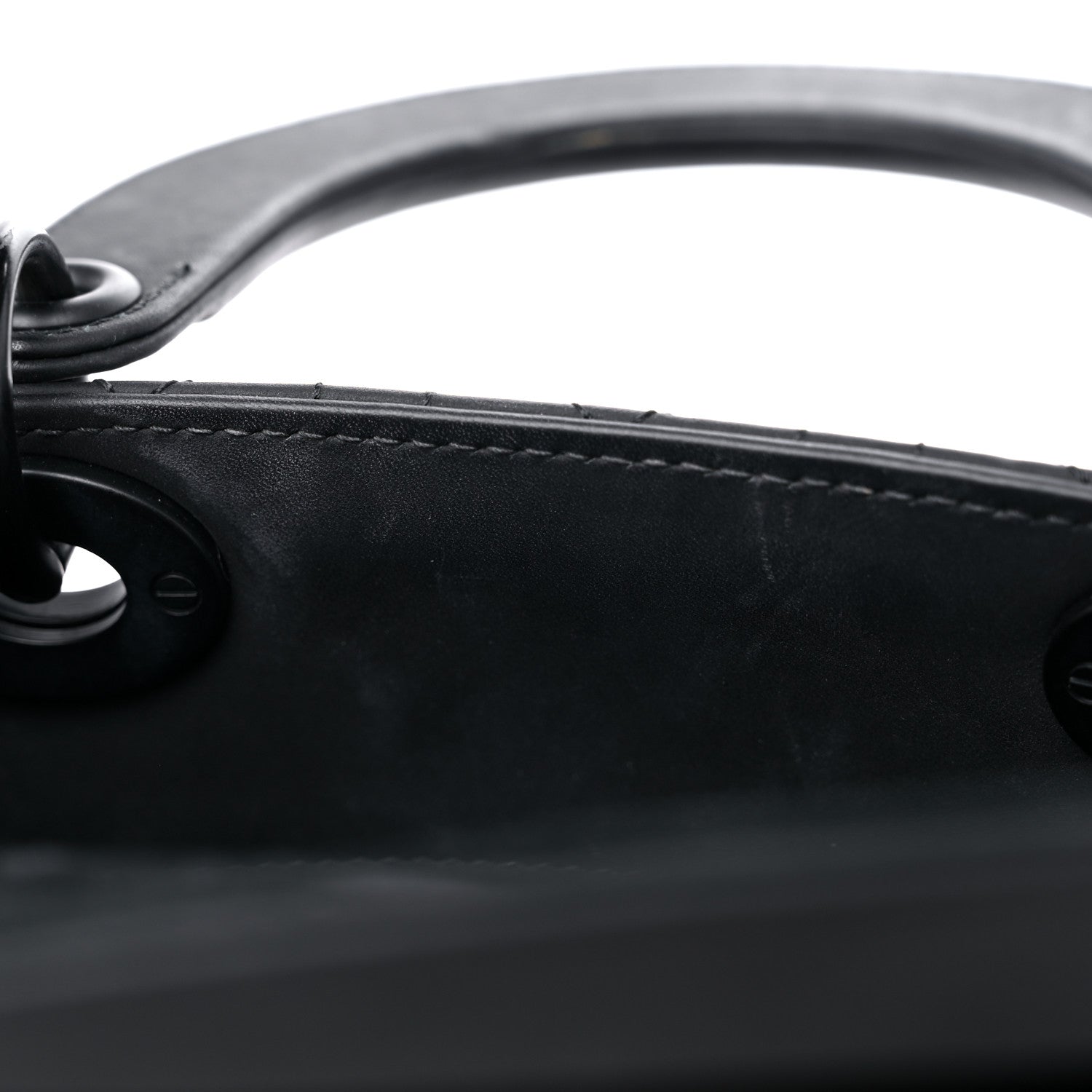 Christian Dior Ultra Matte Calfskin Cannage Small My ABCDior Lady Dior Black 12 of 14