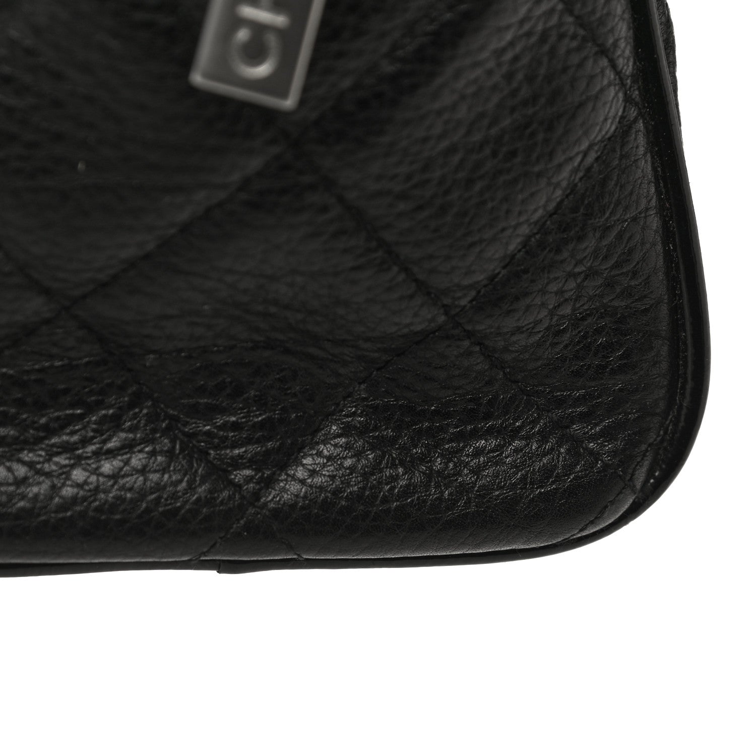 Chanel Caviar Patent Quilted Bowler Black 23 of 23