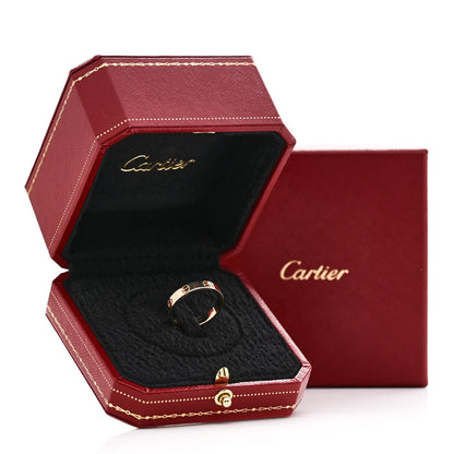 Cartier 18K Yellow Gold 3.5mm LOVE Wedding Band Ring 55 7.25 5 of 5