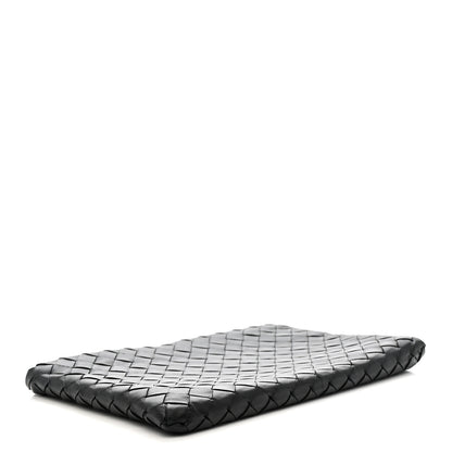 Bottega Veneta Nappa Intrecciato Medium Flat Zip Pouch Black 4 of 7