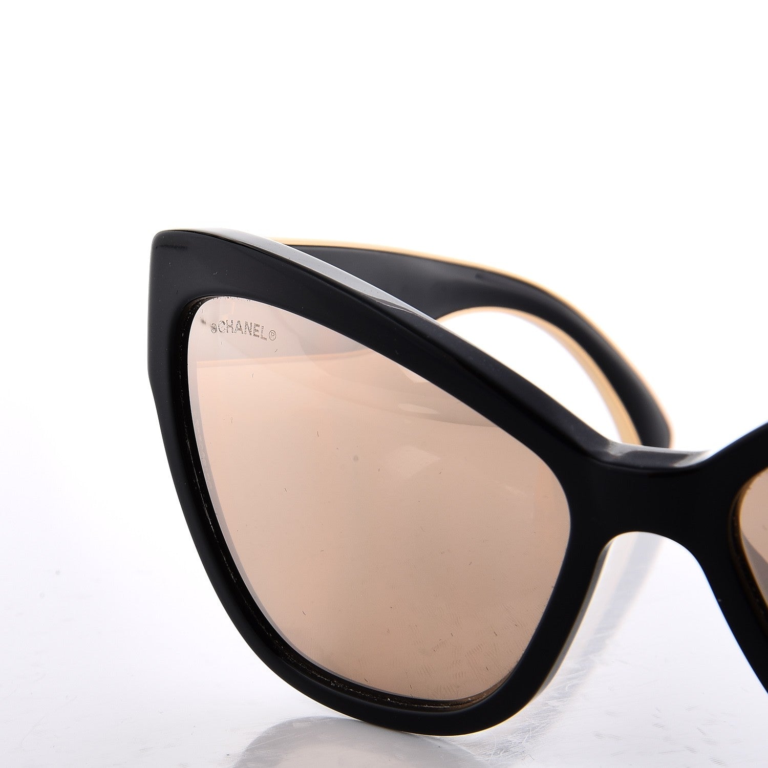 Chanel Acetate CC Cat Eye Sunglasses 5271 Black 7 of 8
