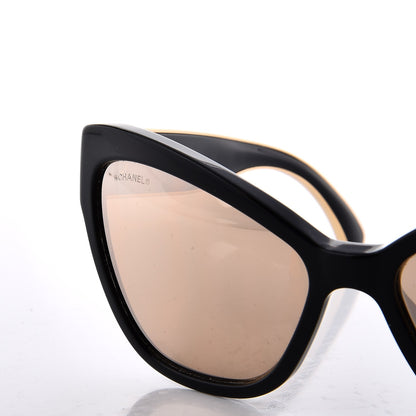 Chanel Acetate CC Cat Eye Sunglasses 5271 Black 7 of 8