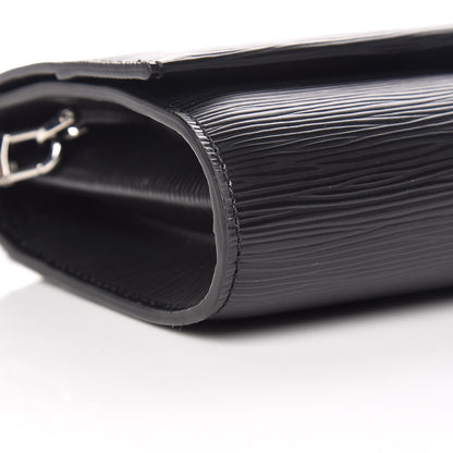 Louis Vuitton Epi Clery Black 8 of 9