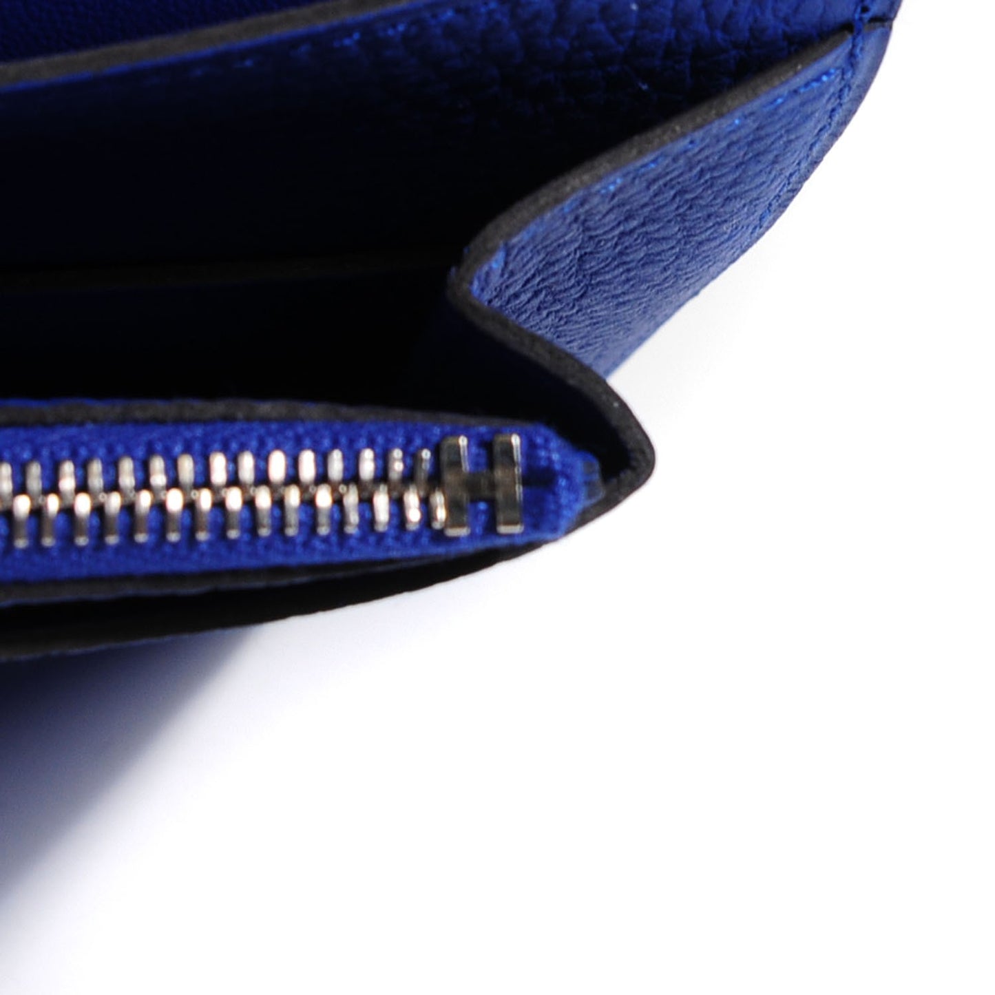 Togo Dogon Duo Wallet Bleu Electrique