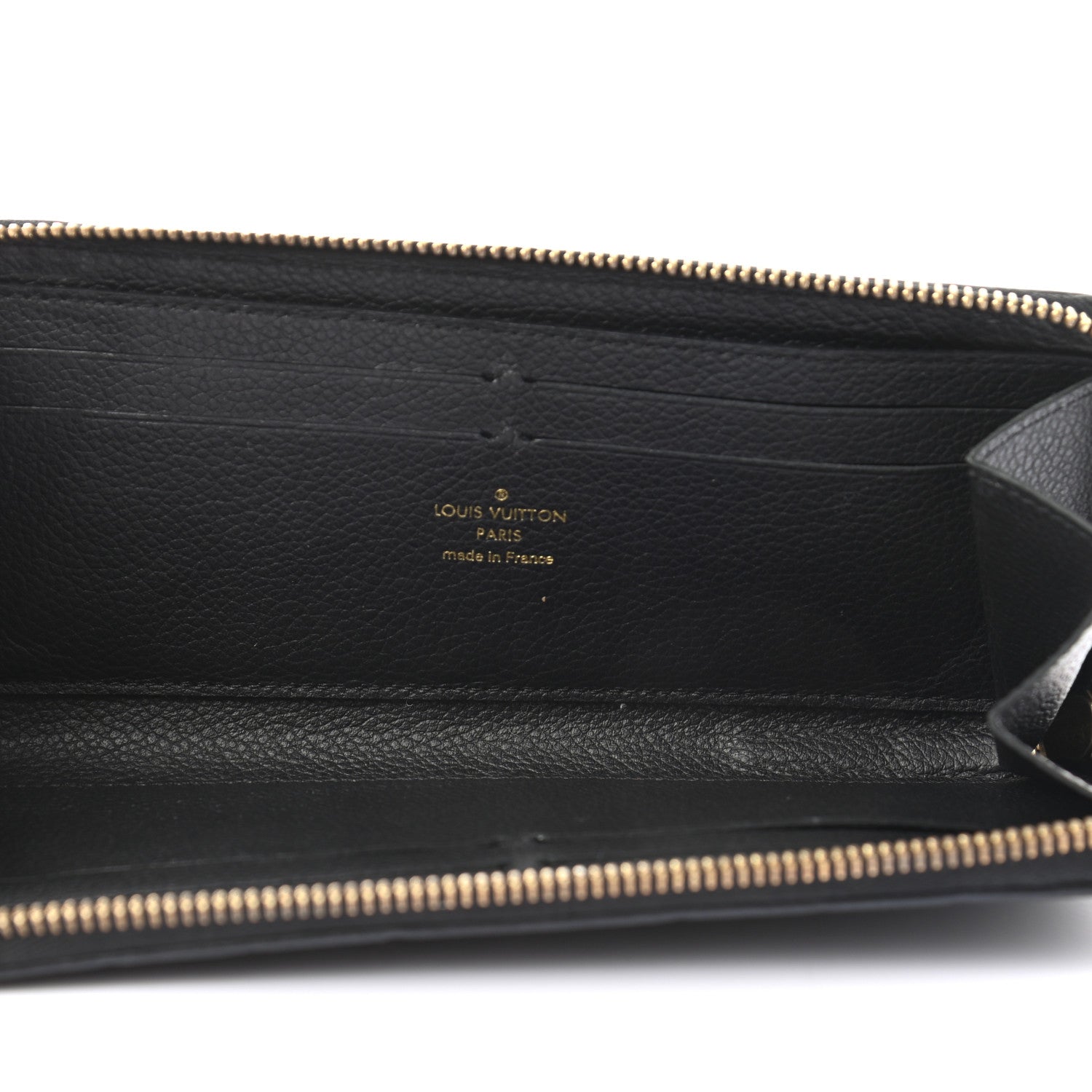Louis Vuitton Empreinte Clemence Wallet Black 6 of 8