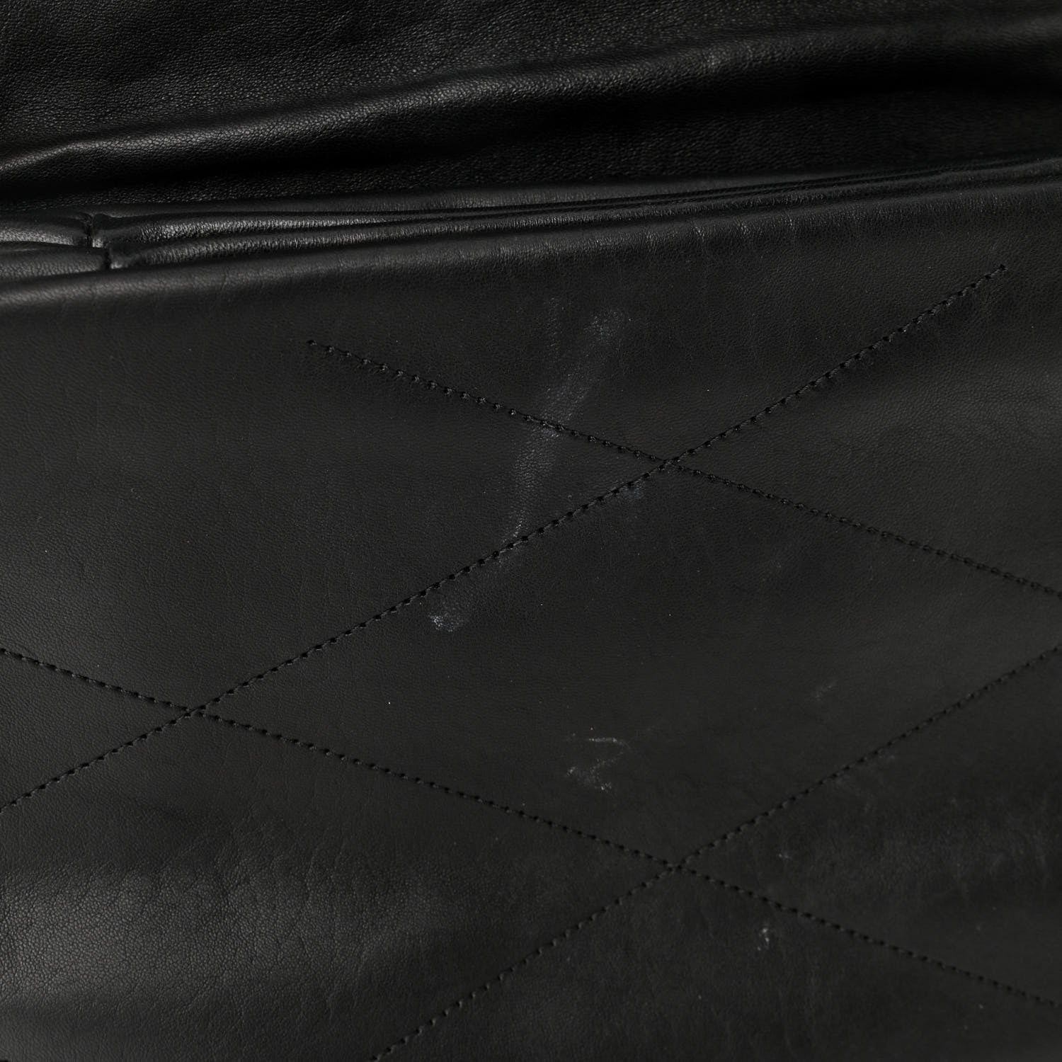 Lanvin Lambskin Quilted Medium Sugar Flap Shoulder Bag Black 11 of 11