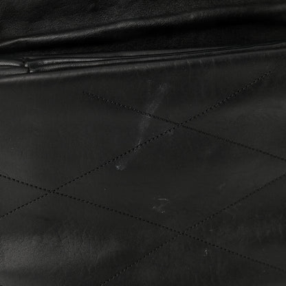 Lanvin Lambskin Quilted Medium Sugar Flap Shoulder Bag Black 11 of 11