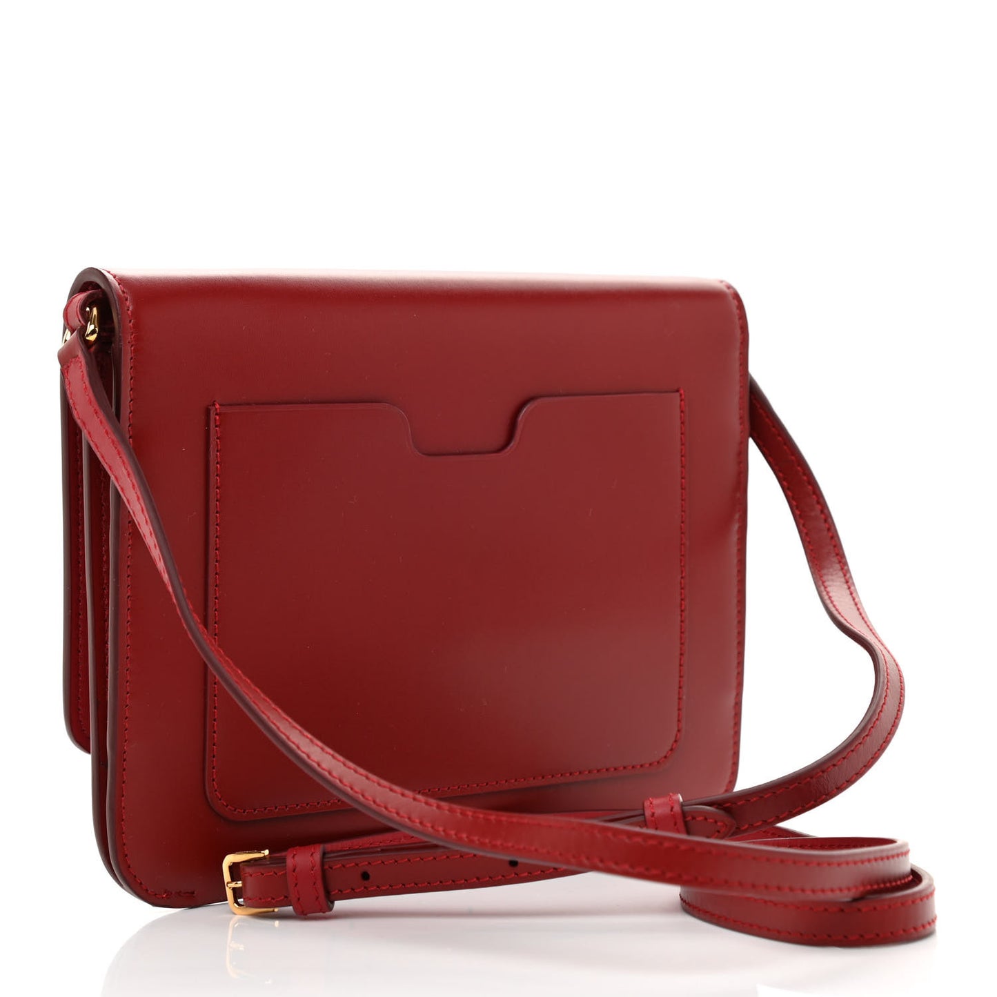 Calfskin Mini TB Bag Dark Carmine