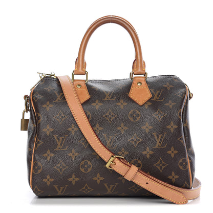 Louis Vuitton Monogram Speedy Bandouliere 25 1 of 12