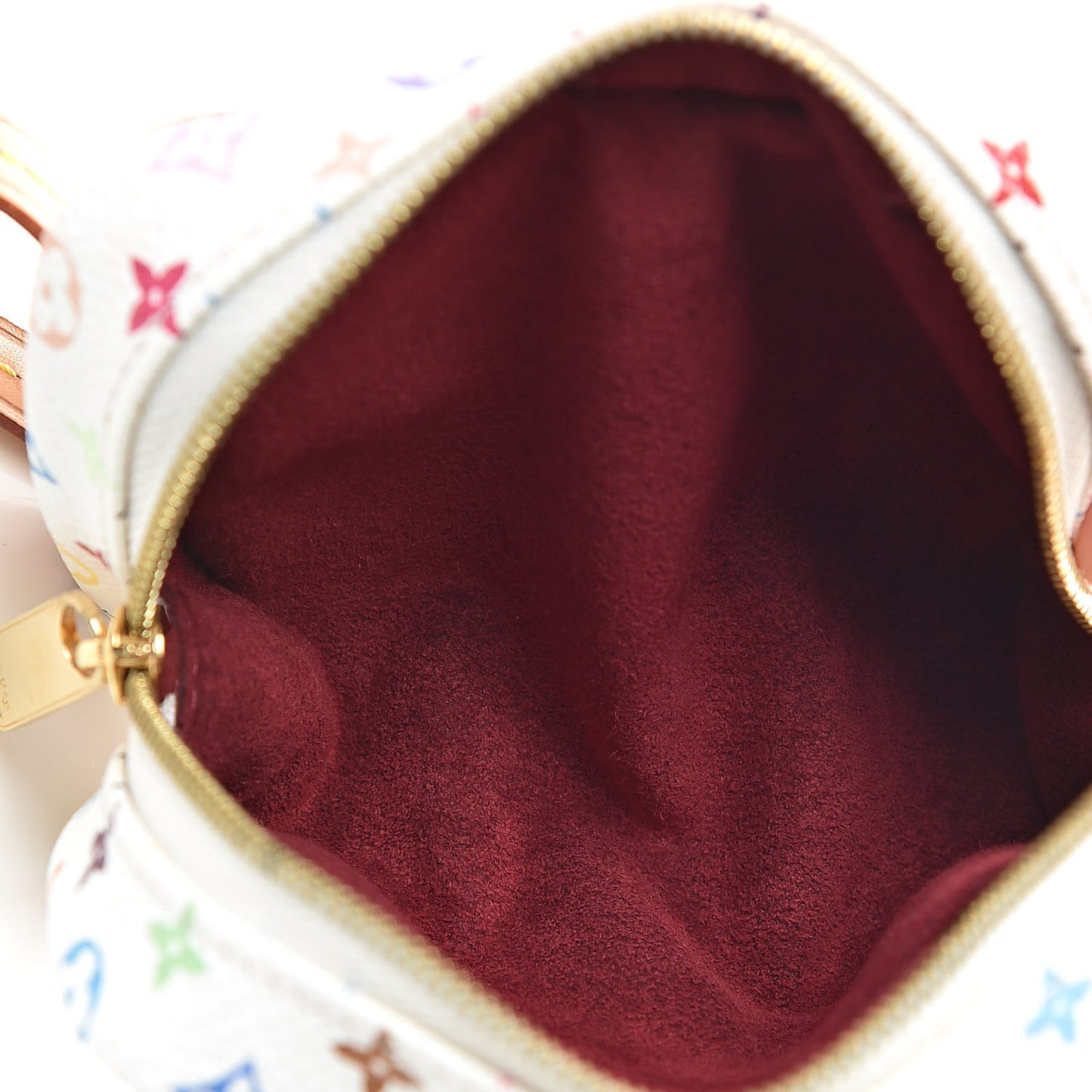 Monogram Multicolor Trousse Wapity White