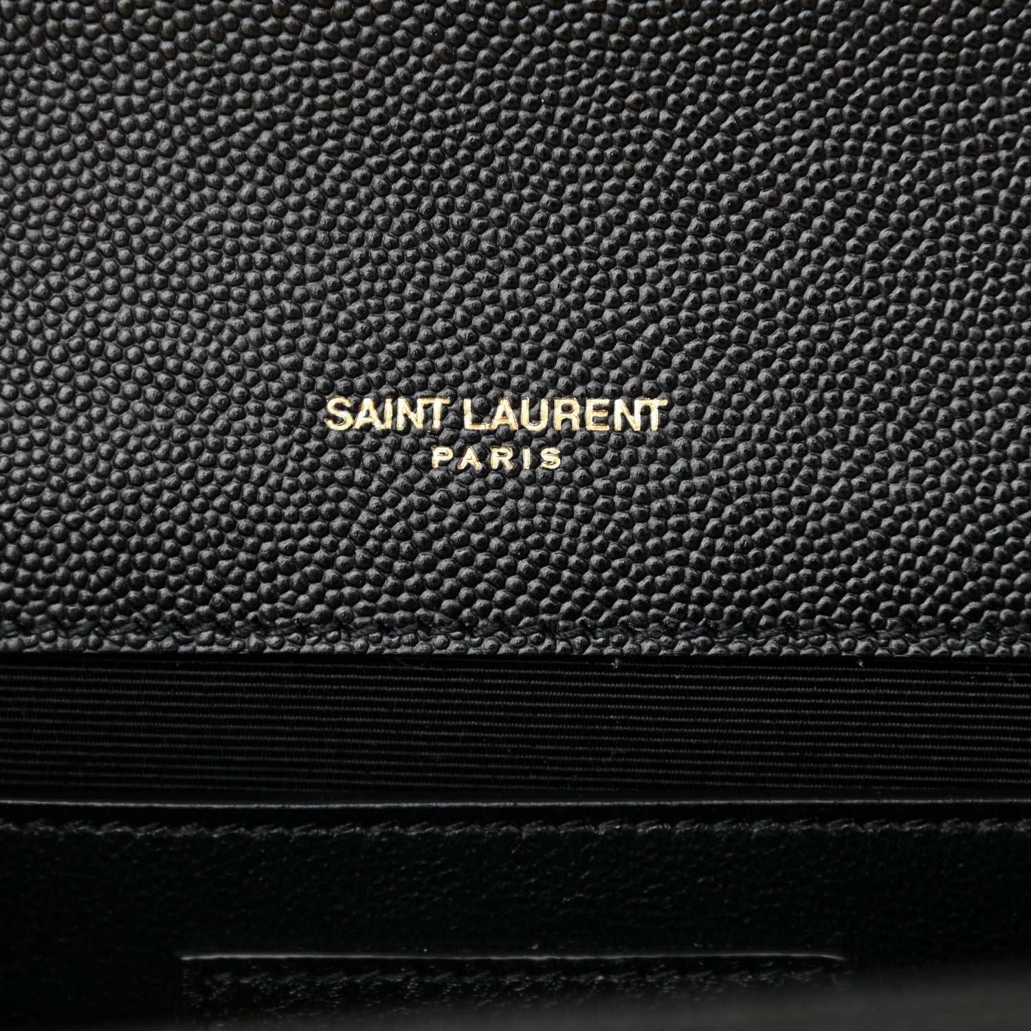 Saint Laurent Grain De Poudre Medium Classic Monogram Kate Satchel Black 7 of 10