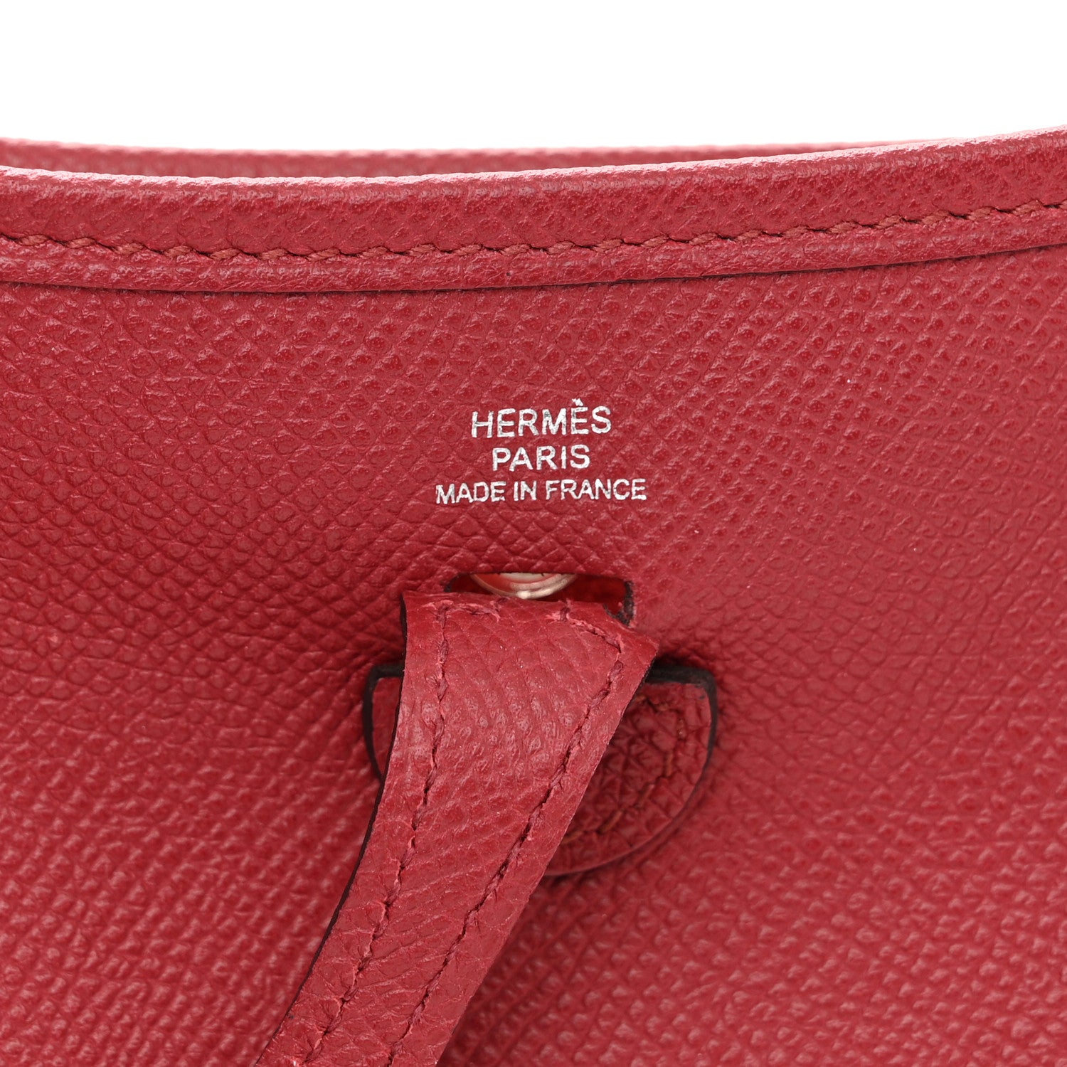 Hermes Epsom Evelyne TPM Rouge Grenat 6 of 11
